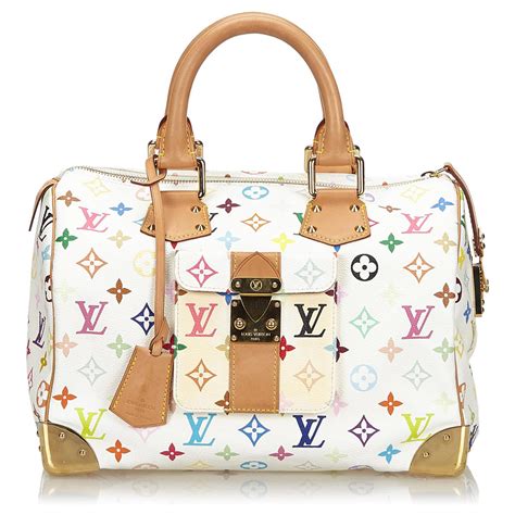 louis vuitton white speedy